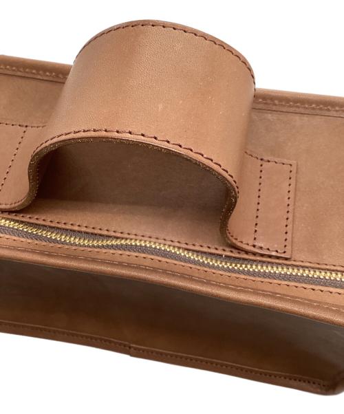 LIFESTYLIST（ライフスタイリスト）LIFESTYLIST (ライフスタイリスト) Leather Tool Box Bag ブラウンの古着・服飾アイテム