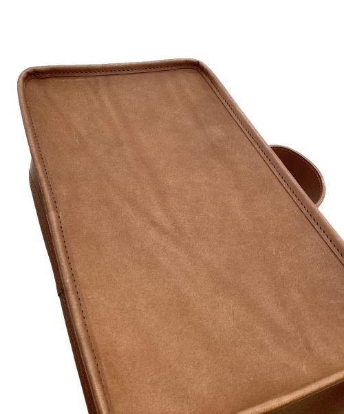 LIFESTYLIST（ライフスタイリスト）LIFESTYLIST (ライフスタイリスト) Leather Tool Box Bag ブラウンの古着・服飾アイテム