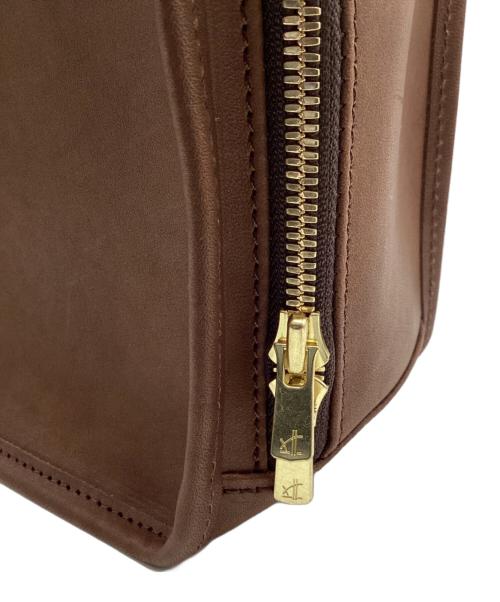 LIFESTYLIST（ライフスタイリスト）LIFESTYLIST (ライフスタイリスト) Leather Tool Box Bag ブラウンの古着・服飾アイテム