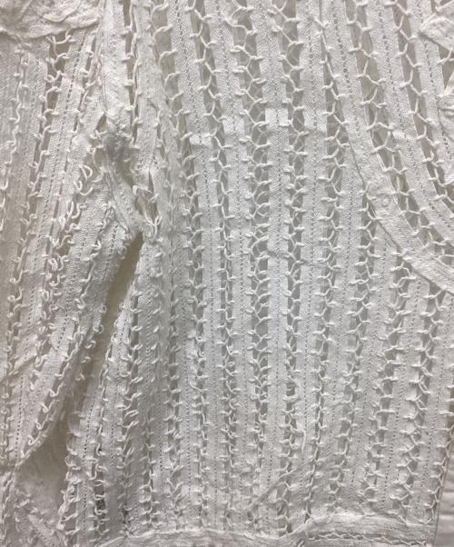 La boutique BonBon（ラブティックボンボン）La boutique BonBon (ラブティックボンボン) 前後2WAYバテンレースブラウス ホワイト サイズ:Freeの古着・服飾アイテム