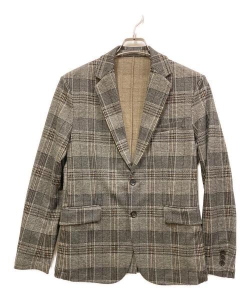 417 by EDIFICE（417 バイ エディフィス）417 by EDIFICE (417 バイ エディフィス) セットアップスーツ グレー サイズ:Mの古着・服飾アイテム