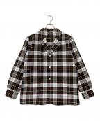 BEAMS PLUSビームスプラス）の古着「タータンチェック カフス ジャケット/ビームスプラス　タータンチェック カフス ジャケット」｜ホワイト