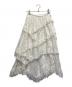THE TOE (ザ・トゥー) Portobello Lace Skirt ホワイト サイズ:FREE：7000円