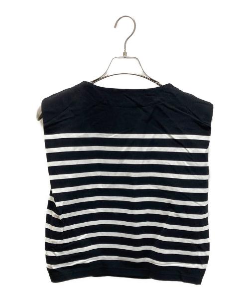 HYKE（ハイク）HYKE (ハイク) BASQUE SLEEVELESS SHIRT ブラック サイズ:1の古着・服飾アイテム