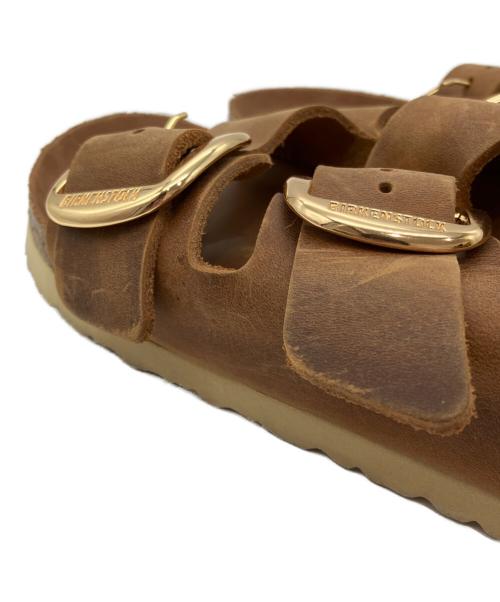 BIRKENSTOCK（ビルケンシュトック）BIRKENSTOCK (ビルケンシュトック) アリゾナビックバックル ブラウン サイズ:23の古着・服飾アイテム