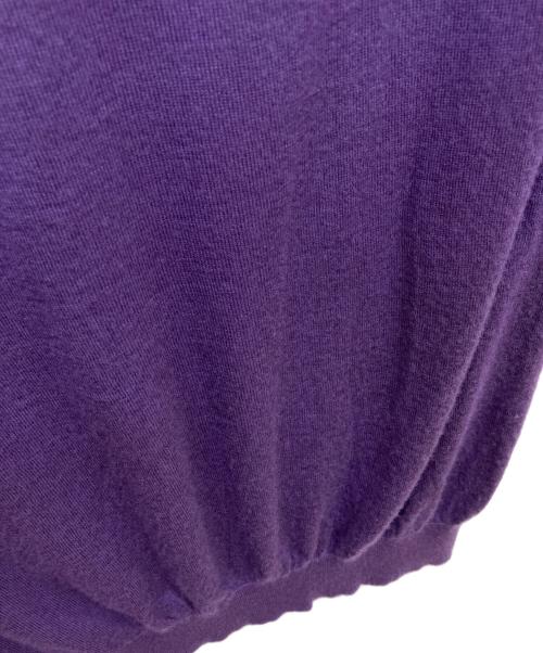 BALLANTYNE（バランタイン）BALLANTYNE (バランタイン) カシミヤニットベスト パープル サイズ:44の古着・服飾アイテム