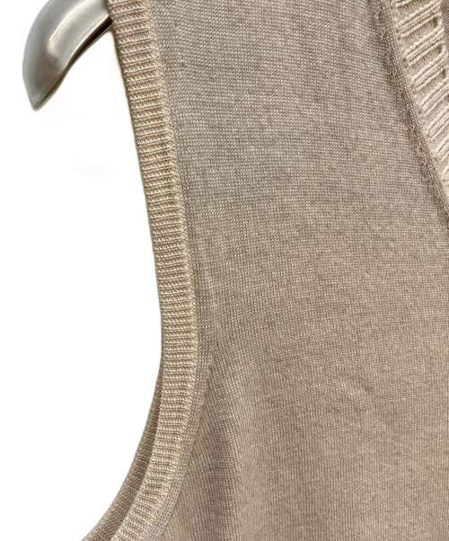 Cruciani（クルチアーニ）Cruciani (クルチアーニ) ベスト ベージュ サイズ:48の古着・服飾アイテム
