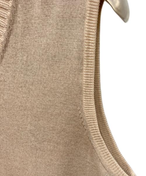 Cruciani（クルチアーニ）Cruciani (クルチアーニ) ベスト ベージュ サイズ:48の古着・服飾アイテム