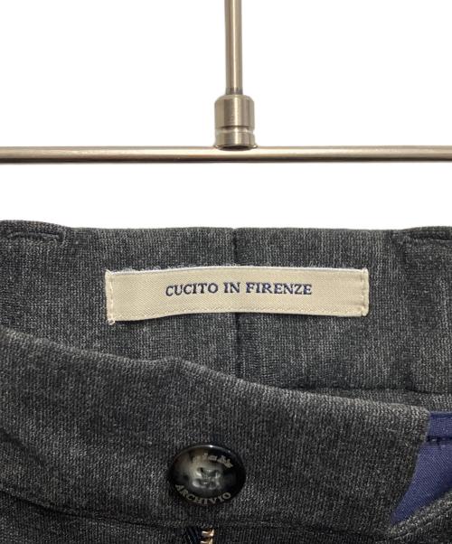 giab's ARCHIVIO（ジャブス アルキヴィオ）giab's ARCHIVIO (ジャブス アルキヴィオ) スタンダードサマージャージー ドローコードパンツ グレー サイズ:42の古着・服飾アイテム