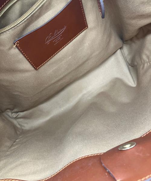 BOLDRINI SELLERIA（ボルドリーニ セレリア）BOLDRINI SELLERIA (ボルドリーニ セレリア) SHIPS (シップス) 別注 トートバッグ ブラウンの古着・服飾アイテム