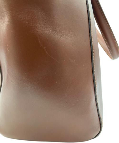 BOLDRINI SELLERIA（ボルドリーニ セレリア）BOLDRINI SELLERIA (ボルドリーニ セレリア) SHIPS (シップス) 別注 トートバッグ ブラウンの古着・服飾アイテム