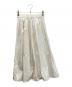IENA（イエナ）の古着「タフタフレアスカート」｜ホワイト