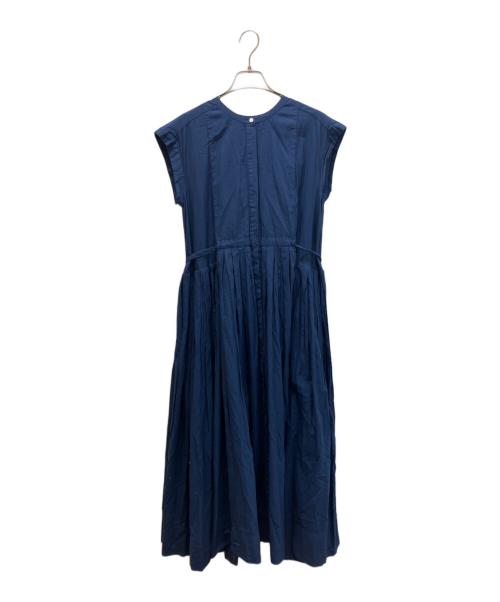 Curensology（カレンソロジー）Curensology (カレンソロジー) ノースリーブワンピース ブルー サイズ:freeの古着・服飾アイテム