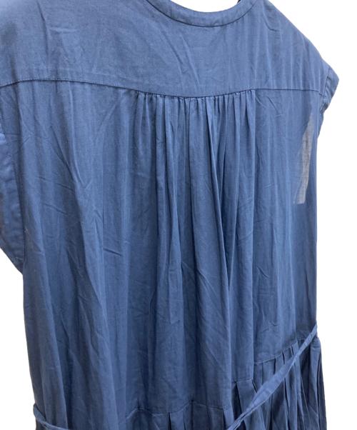 Curensology（カレンソロジー）Curensology (カレンソロジー) ノースリーブワンピース ブルー サイズ:freeの古着・服飾アイテム