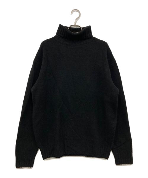 C.Tocculi（-）C.Tocculi (-) カシミヤタートルネックニット ブラック サイズ:Mの古着・服飾アイテム