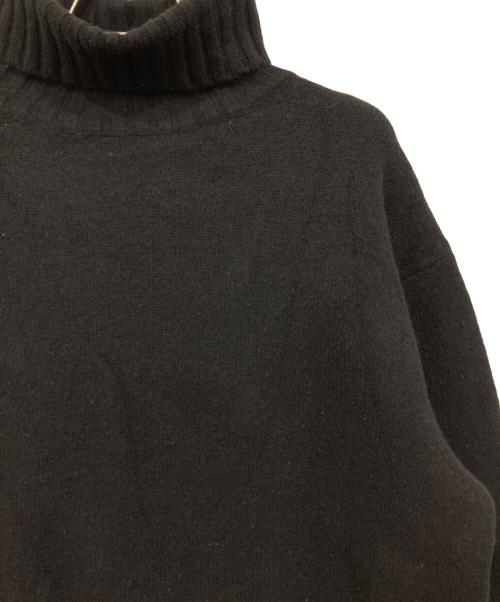 C.Tocculi（-）C.Tocculi (-) カシミヤタートルネックニット ブラック サイズ:Mの古着・服飾アイテム