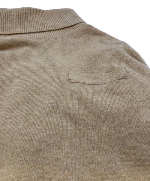 sacai（サカイ）sacai (サカイ) バックフレアタートルネックニット ベージュ サイズ:1の古着・服飾アイテム