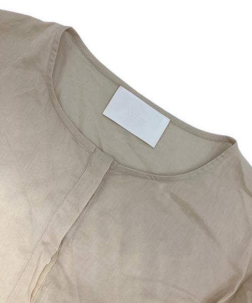 merlette（マーレット）merlette (マーレット) ティアードドレス ベージュ サイズ:Sの古着・服飾アイテム