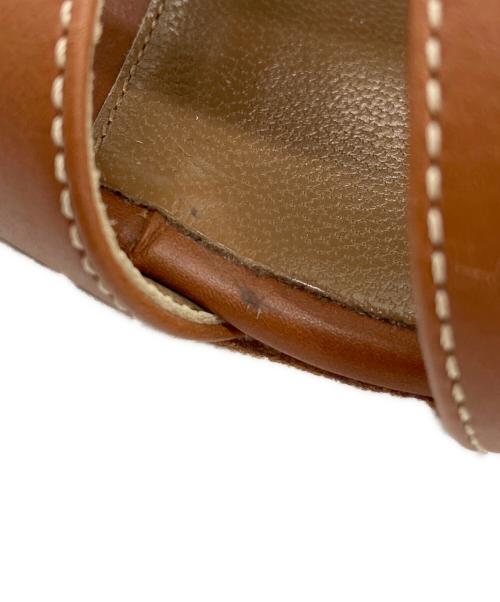 HERMES（エルメス）HERMES (エルメス) サンダル ブラウン サイズ:38の古着・服飾アイテム