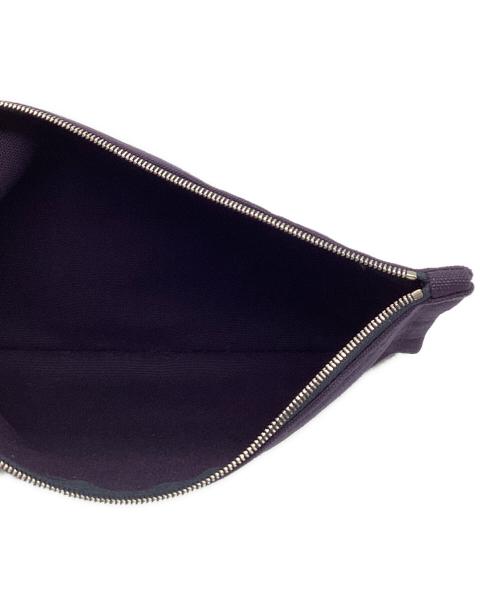 HERMES（エルメス）HERMES (エルメス) フラットポーチ　ヨッティングGM ネイビーの古着・服飾アイテム