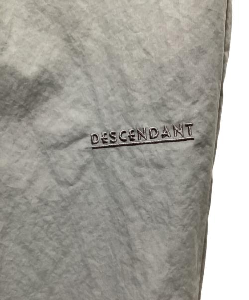 DESCENDANT（ディセンダント）DESCENDANT (ディセンダント) WHARF NYLON TROUSERS グレー サイズ:1の古着・服飾アイテム