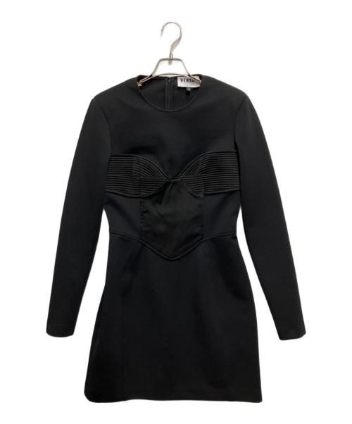 VERSUS VERSACE（ヴェルサス ヴェルサーチェ）VERSUS VERSACE (ヴェルサス ヴェルサーチェ) ドレス ブラック サイズ:44の古着・服飾アイテム