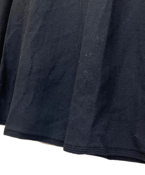 GALERIE VIE（ギャルリーヴィー）GALERIE VIE (ギャルリーヴィー) ストレッチコットン フレアマキシスカート ネイビー サイズ:FREEの古着・服飾アイテム