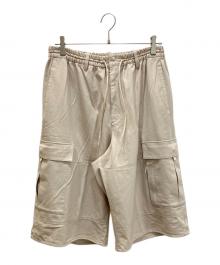 Y-3（ワイスリー）の古着「M Classic Refined Wool Stretch Cargo Shorts」｜ベージュ