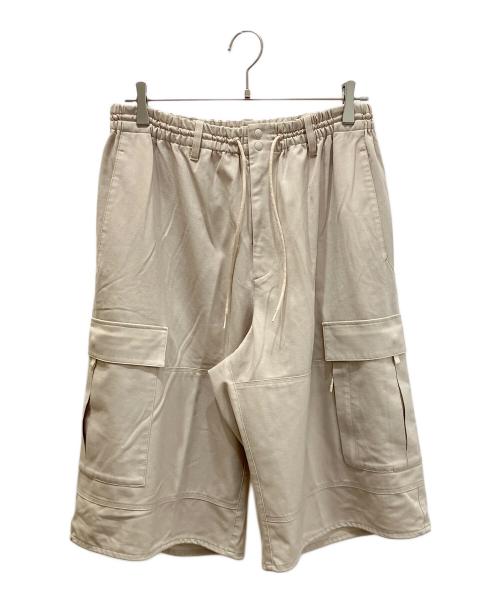 Y-3（ワイスリー）Y-3 (ワイスリー) M Classic Refined Wool Stretch Cargo Shorts ベージュ サイズ:Mの古着・服飾アイテム