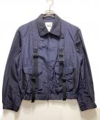 Y-3ワイスリー）の古着「Navy Seersucker CH2 Sporty Jacket」｜ネイビー