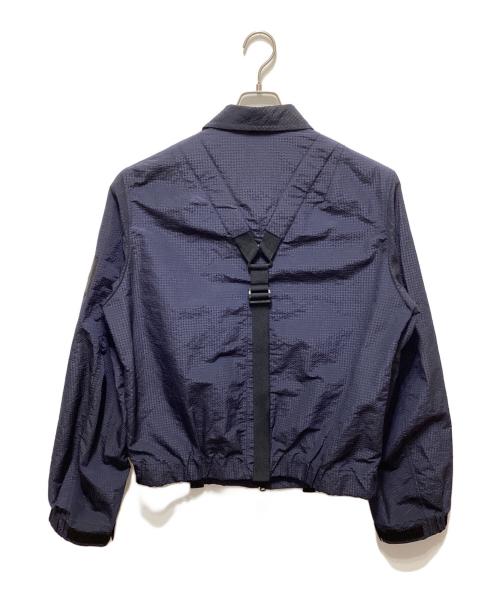 Y-3（ワイスリー）Y-3 (ワイスリー) Navy Seersucker CH2 Sporty Jacket ネイビー サイズ:Mの古着・服飾アイテム