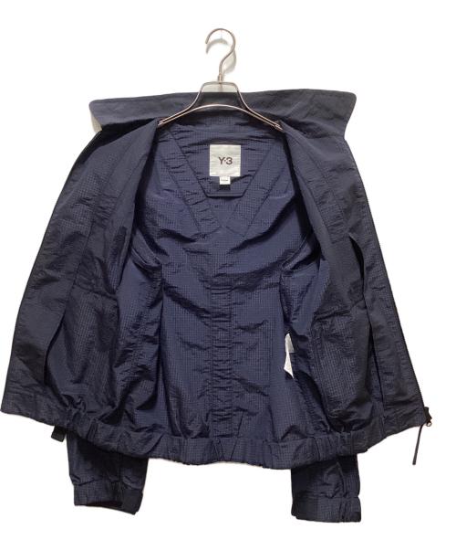 Y-3（ワイスリー）Y-3 (ワイスリー) Navy Seersucker CH2 Sporty Jacket ネイビー サイズ:Mの古着・服飾アイテム