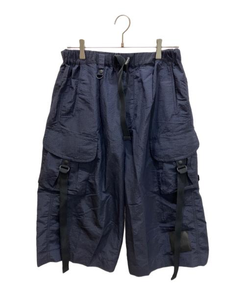 Y-3（ワイスリー）Y-3 (ワイスリー) M CH2 Sporty Seersucker Pants ネイビー サイズ:Sの古着・服飾アイテム