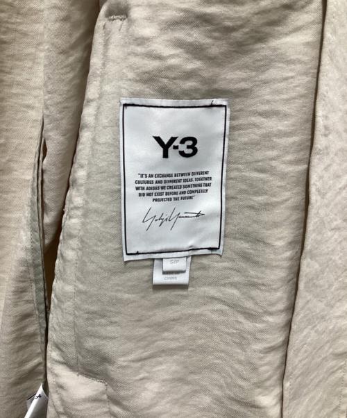 Y-3（ワイスリー）Y-3 (ワイスリー) M Classic Sport Uniform Hooded Jacket ベージュ サイズ:Ｓの古着・服飾アイテム