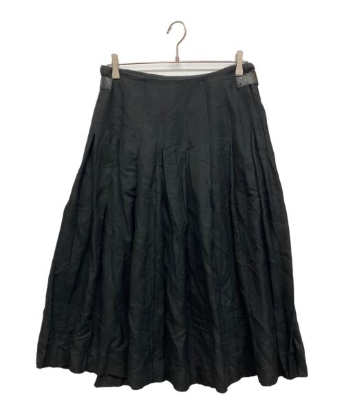 tricot COMME des GARCONS（トリココムデギャルソン）tricot COMME des GARCONS (トリココムデギャルソン) ラップスカート ブラック サイズ:Mの古着・服飾アイテム