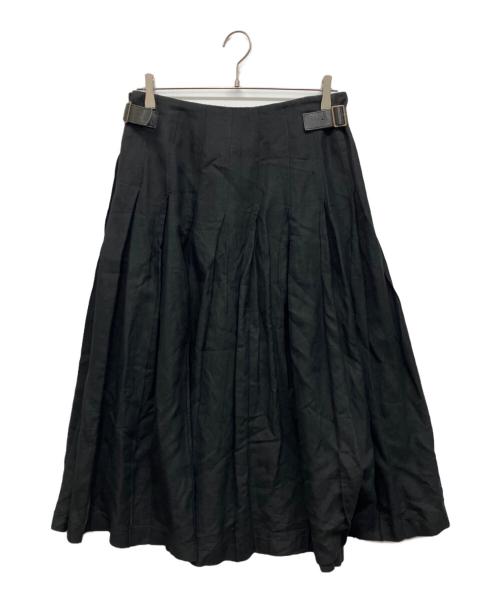 tricot COMME des GARCONS（トリココムデギャルソン）tricot COMME des GARCONS (トリココムデギャルソン) ラップスカート ブラック サイズ:Mの古着・服飾アイテム