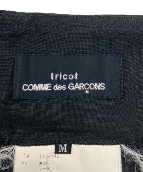 tricot COMME des GARCONS（トリココムデギャルソン）tricot COMME des GARCONS (トリココムデギャルソン) ラップスカート ブラック サイズ:Mの古着・服飾アイテム