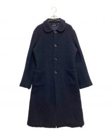 tricot COMME des GARCONS（トリココムデギャルソン）の古着「ステンカラーコート」｜ネイビー