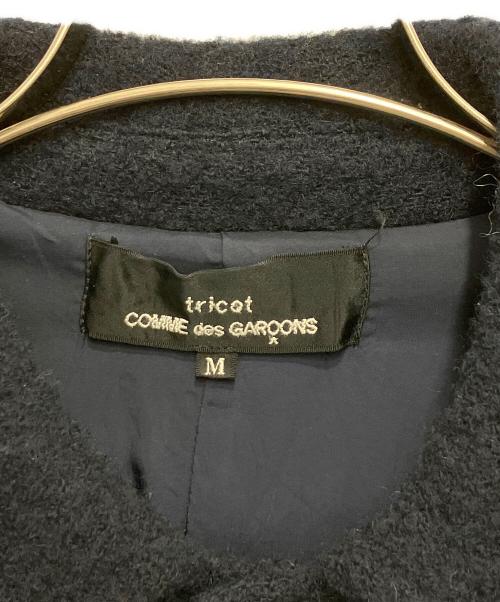 tricot COMME des GARCONS（トリココムデギャルソン）tricot COMME des GARCONS (トリココムデギャルソン) ステンカラーコート ネイビー サイズ:Mの古着・服飾アイテム