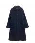 tricot COMME des GARCONS（トリココムデギャルソン）の古着「ステンカラーコート」｜ネイビー