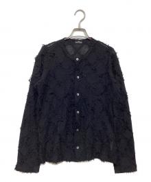 tricot COMME des GARCONS（トリココムデギャルソン）の古着「フリンシカーディガン」｜ブラック