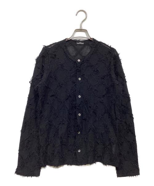 tricot COMME des GARCONS（トリココムデギャルソン）tricot COMME des GARCONS (トリココムデギャルソン) フリンシカーディガン ブラック サイズ:Freeの古着・服飾アイテム
