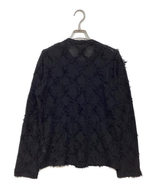 tricot COMME des GARCONS（トリココムデギャルソン）tricot COMME des GARCONS (トリココムデギャルソン) フリンシカーディガン ブラック サイズ:Freeの古着・服飾アイテム