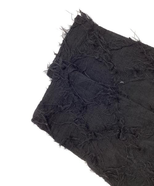 tricot COMME des GARCONS（トリココムデギャルソン）tricot COMME des GARCONS (トリココムデギャルソン) フリンシカーディガン ブラック サイズ:Freeの古着・服飾アイテム