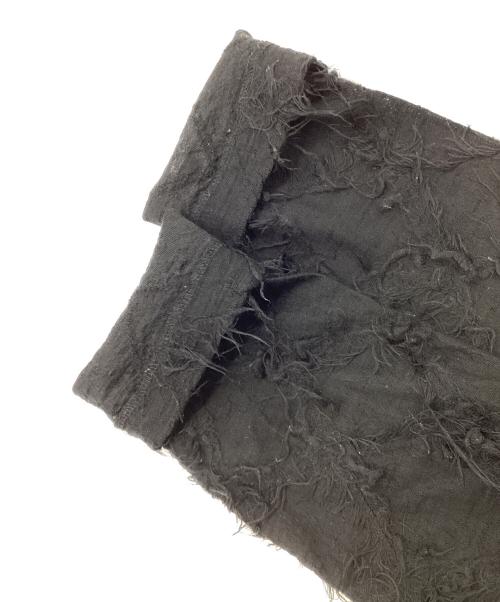 tricot COMME des GARCONS（トリココムデギャルソン）tricot COMME des GARCONS (トリココムデギャルソン) フリンシカーディガン ブラック サイズ:Freeの古着・服飾アイテム