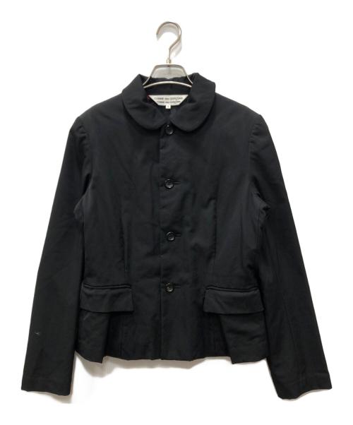 COMME des GARCONS COMME des GARCONS（コムデギャルソン コムデギャルソン）COMME des GARCONS COMME des GARCONS (コムデギャルソン コムデギャルソン) 丸襟ジャケット ブラック サイズ:Ｓの古着・服飾アイテム