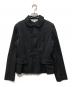 COMME des GARCONS COMME des GARCONS（コムデギャルソン コムデギャルソン）の古着「丸襟ジャケット」｜ブラック