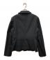 COMME des GARCONS COMME des GARCONS (コムデギャルソン コムデギャルソン) 丸襟ジャケット ブラック サイズ:Ｓ：20000円