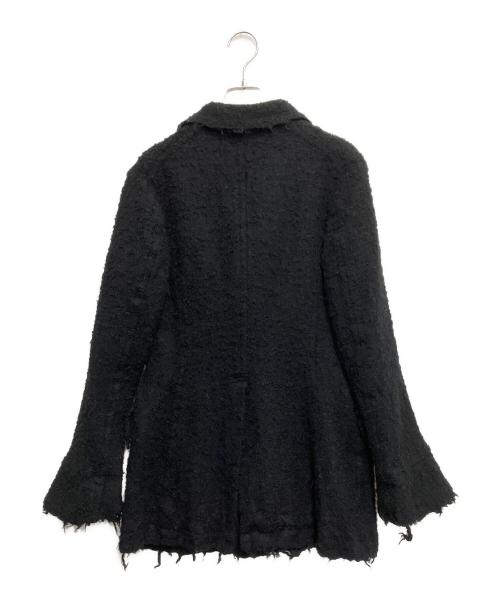 tricot COMME des GARCONS（トリココムデギャルソン）tricot COMME des GARCONS (トリココムデギャルソン) 縮絨加工ジャケット ブラック サイズ:Mの古着・服飾アイテム