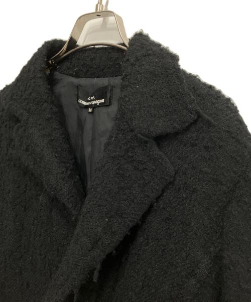 tricot COMME des GARCONS（トリココムデギャルソン）tricot COMME des GARCONS (トリココムデギャルソン) 縮絨加工ジャケット ブラック サイズ:Mの古着・服飾アイテム